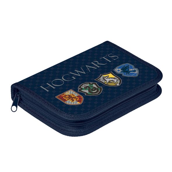 Пенал Hatber 190х130мм 1 отделение на молнии Soft-touch -Гарри Поттер- в индив.упак. , 